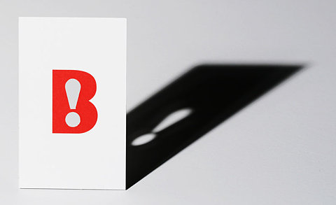 Business card pop